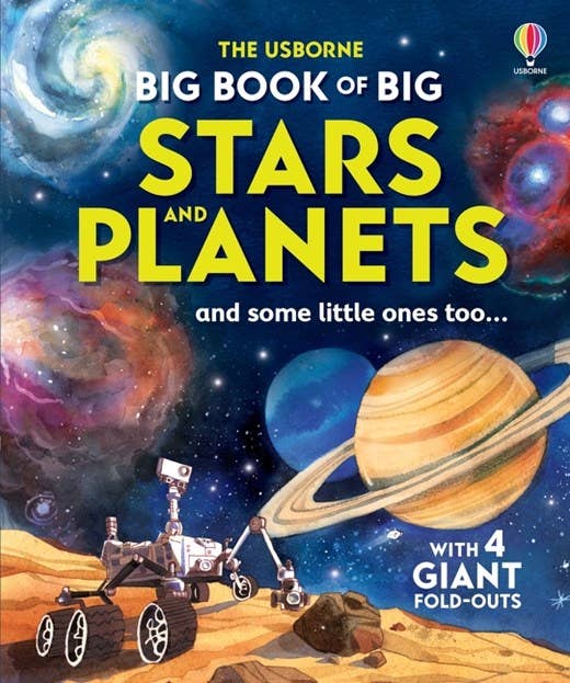 HarperCollins - Wholesale Science & Math Book - Big Book Of Big Stars & Planets: Usborne0