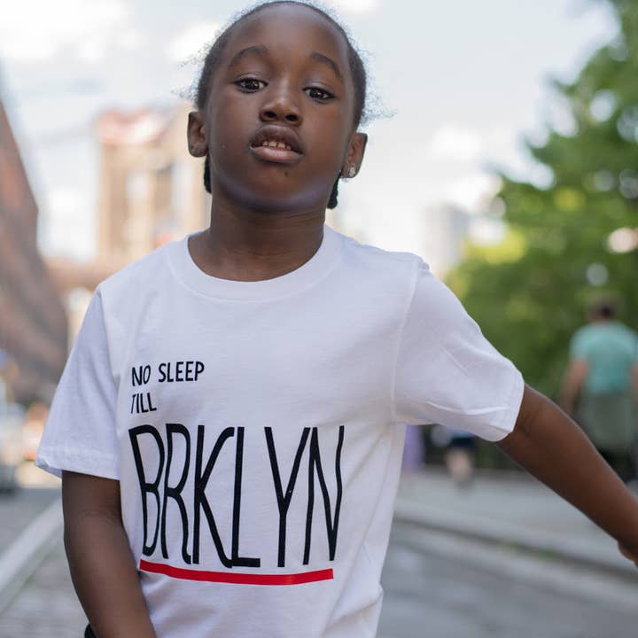 Mini FLEX KIDS - Wholesale Screen Printed T-Shirt - Kids - No Sleep Till Brooklyn Tee Shirt