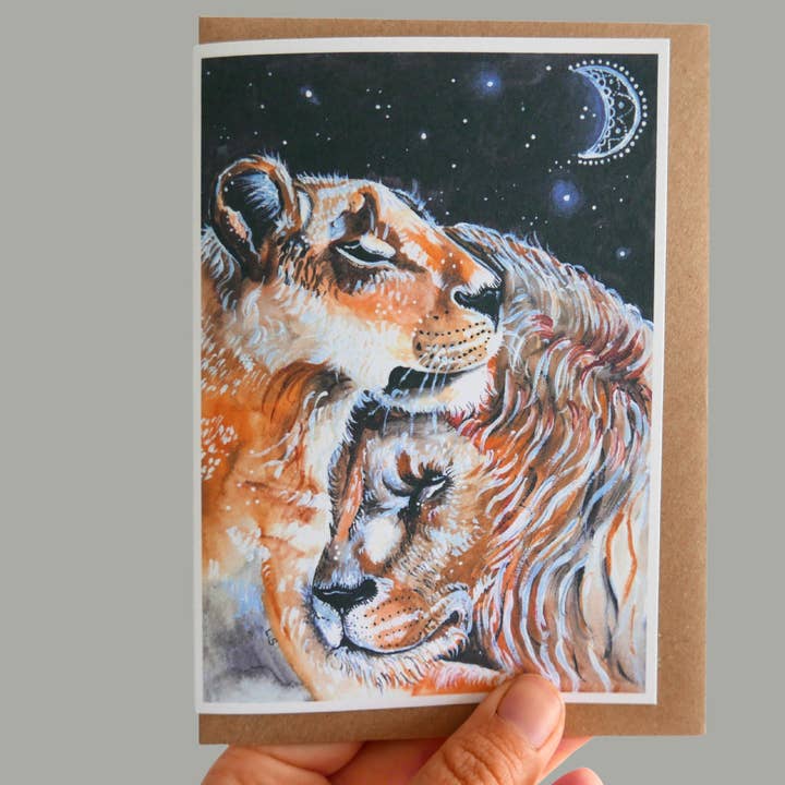 Greetings Card 'Together' for wholesale by ReKINDle By Lisa