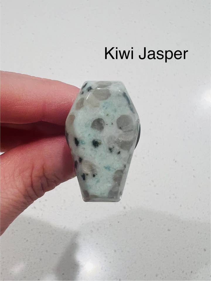 Coffin Crystal Car Vent Clips for wholesale by Only Crystals Remain