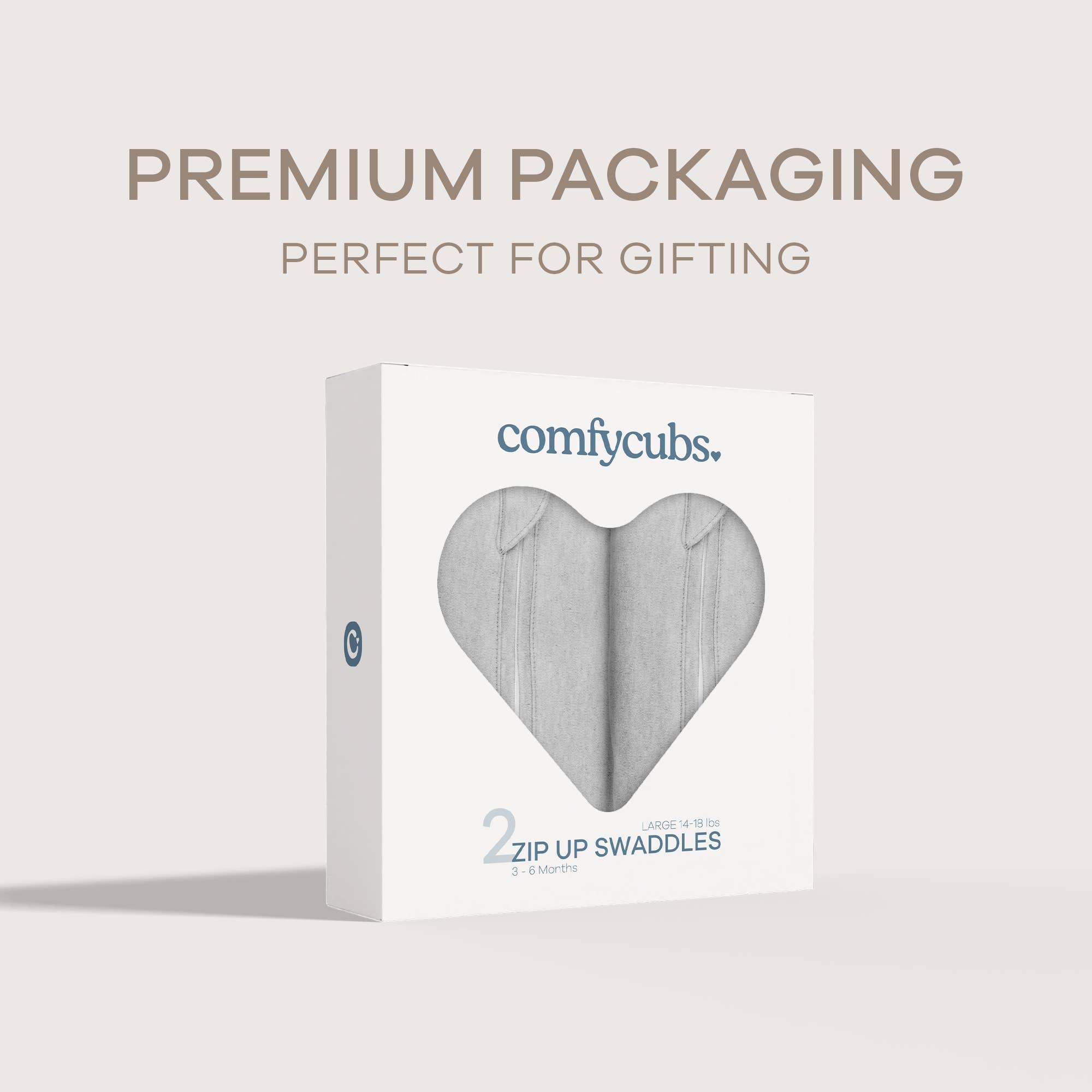 Comfy Cubs – Swaddle - Bebé por atacado – Conjunto de 2 Mantas Swaddle com Fecho Fácil da Comfy Cubs6