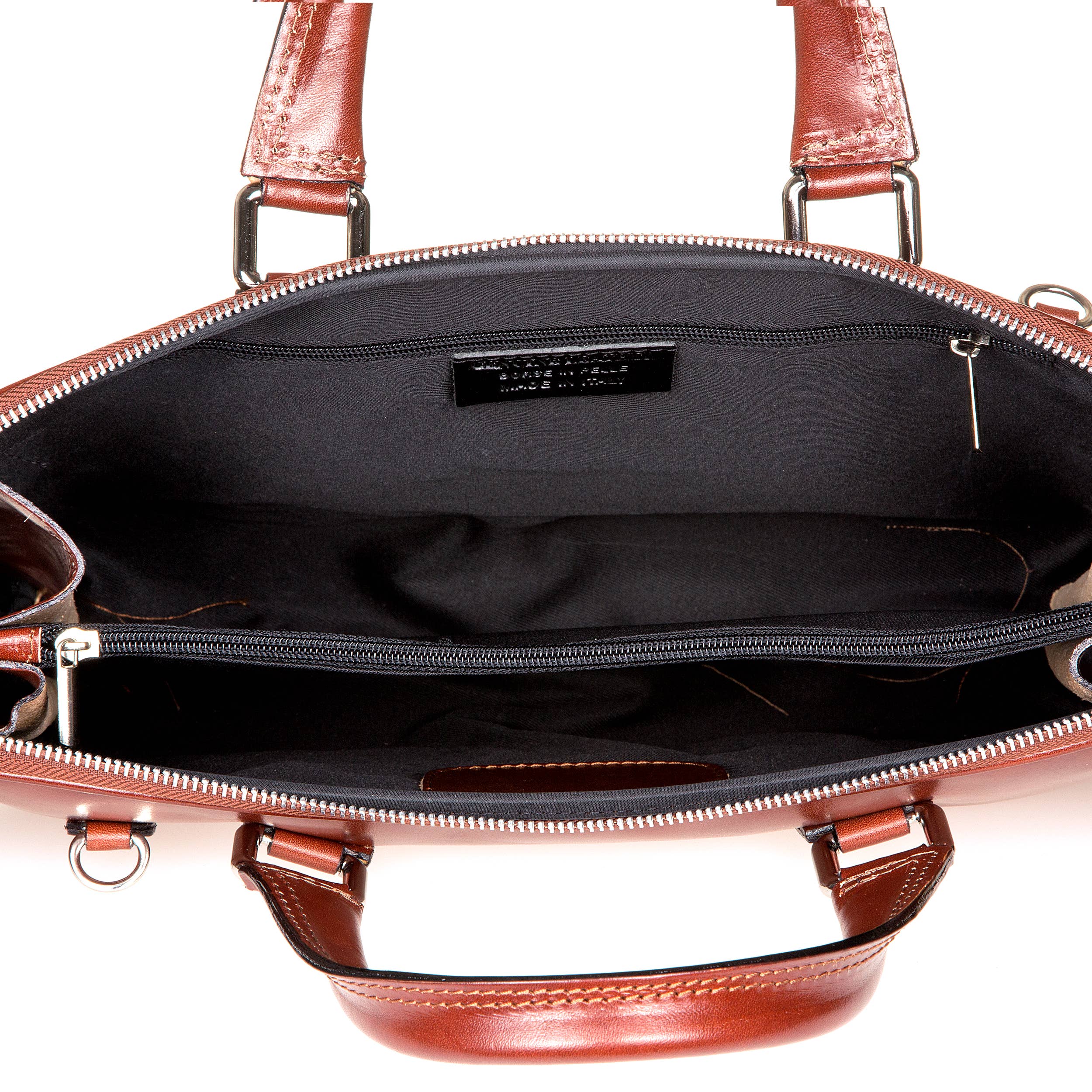 Italia In Progress - Vente Porte-document – unisexe - JULIUS sac en cuir 100 % pour documents et ordinateur 15 pouces12