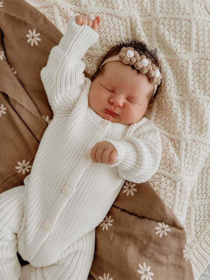 Petite + Co - Vente Barboteuse – bébé - Combinaison côtelée quotidienne pour bébé | Milk1