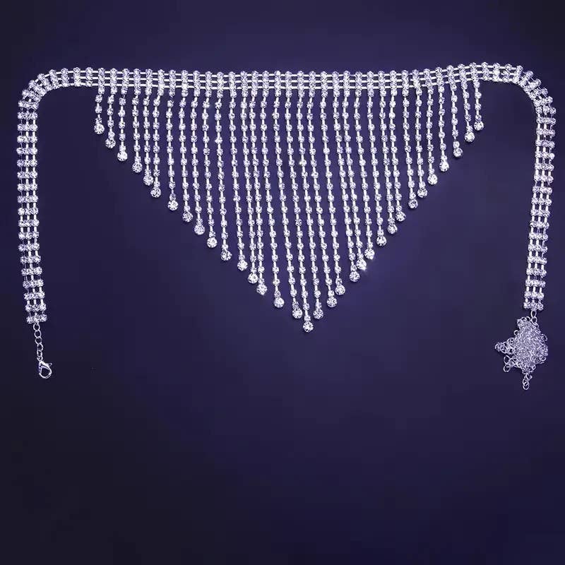 Syrrios Gifts LLC - Vendita all'ingrosso Catena per viso/corpo - Cintura Sexy con Perizoma di Strass Gioielli per il Corpo Lingerie Cristallo15