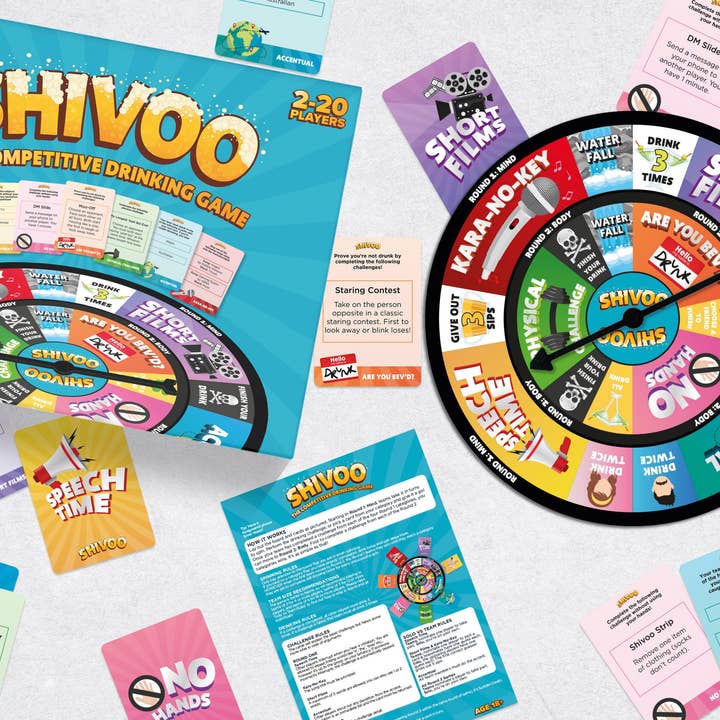 Shivoo: The Competitive Drinking Game for wholesale by Shivoo
