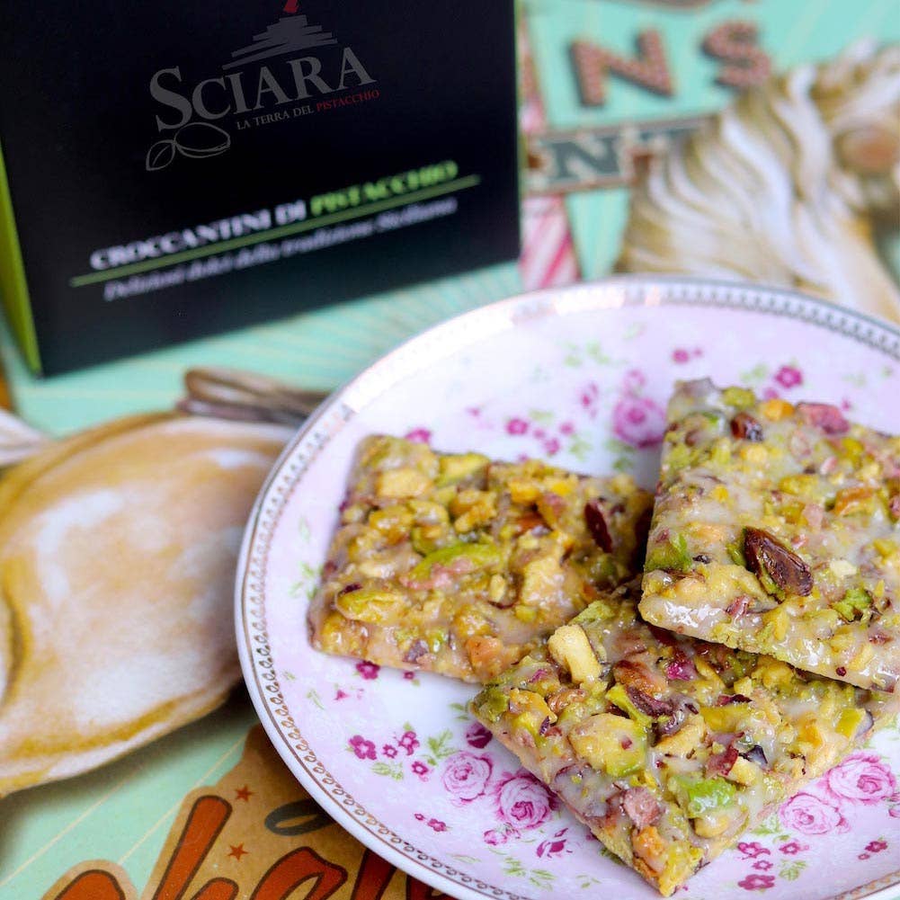 Sciara - Wholesale Fruit Snacks - Pistachio Crunch pack of 10 bars3