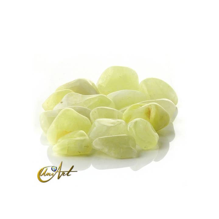 UniArt - Wholesale Spiritual Stone/Crystal - Quartz With Sulfur - Bag Of Tumbled Stones 200 Grams