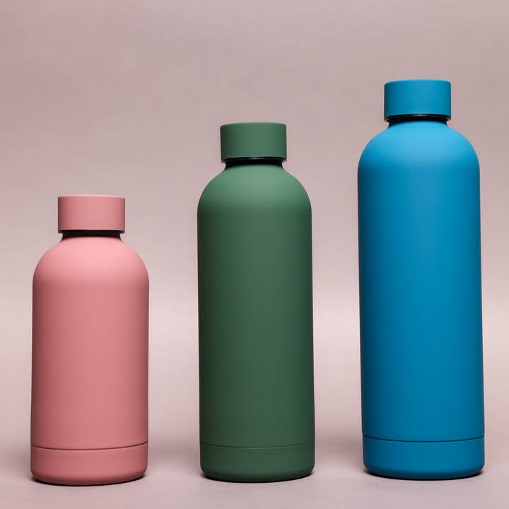 BIGGS & BANE Stainless Steel 350ml, 500ml, 750ml Water Bottle and other Purchase wholesale 250ml plastic bottle. Free returns & net 60 terms on Faire trending on Faire.