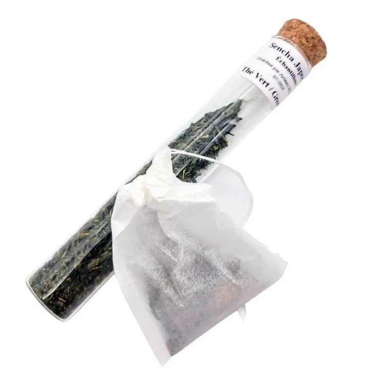 Grönt te -Japansk Sencha -Tepåsar för wholesale av Arômes & Évasions