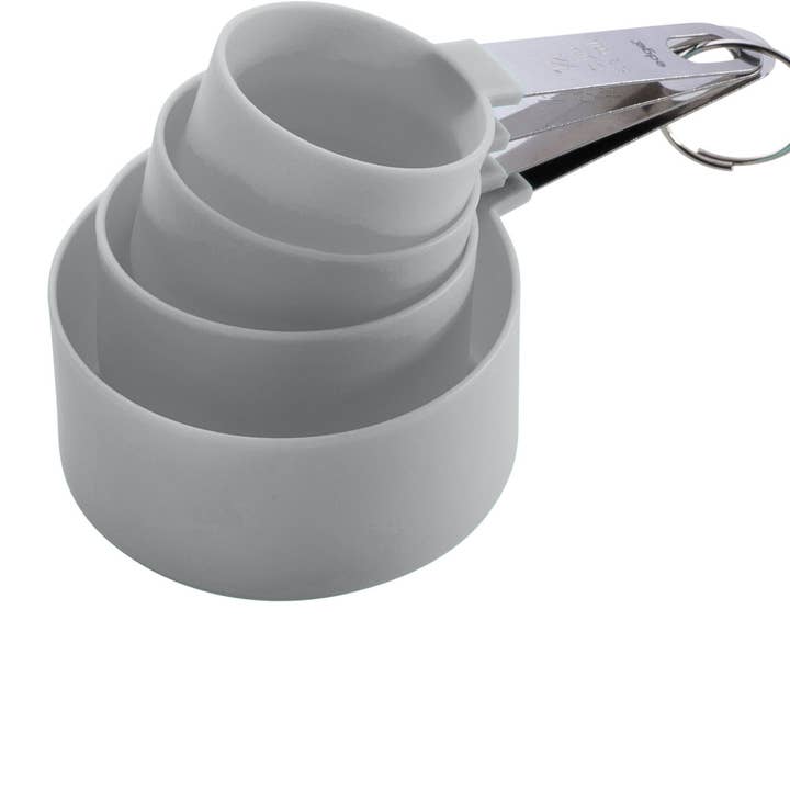 Edge - Wholesale Measuring Cup - 8-Piece Measuring Cup/Spoon Set, Charcoal