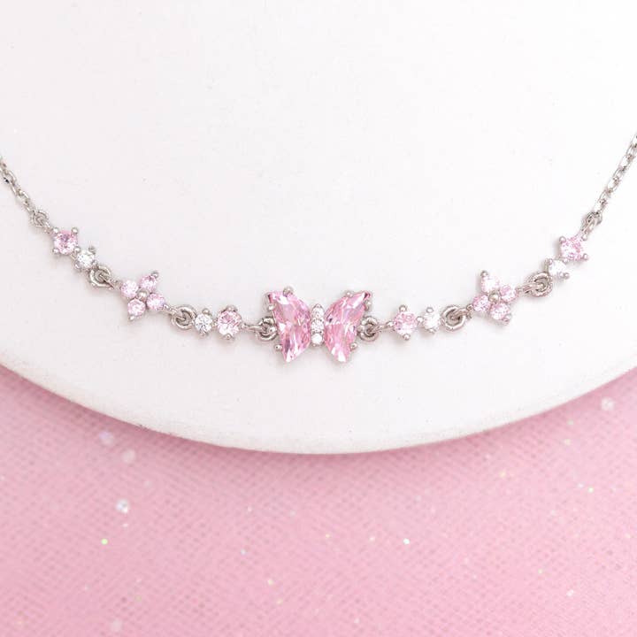 Girls Crew - Wholesale Charm/Dangle Bracelet - Flutter Love Bracelet