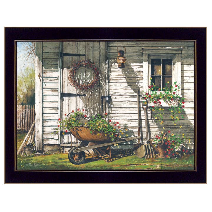 "Spring Cleaning" by Artisan John Rossini, Ready to Hang for wholesale by Trendy Decor 4U