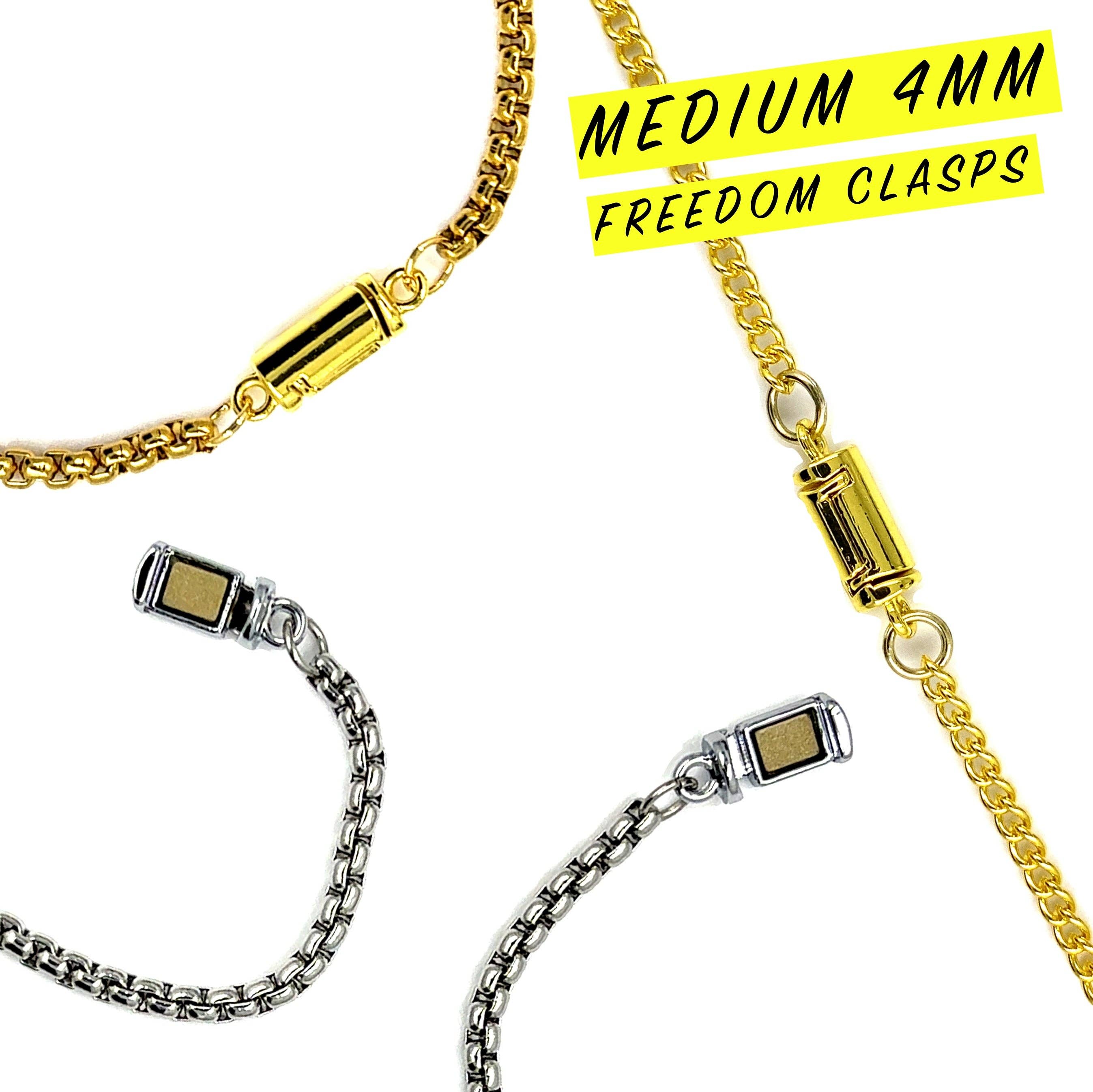 Freedom Clasp - Wholesale Clasp - Freedom Clasps (Medium 4MM)3