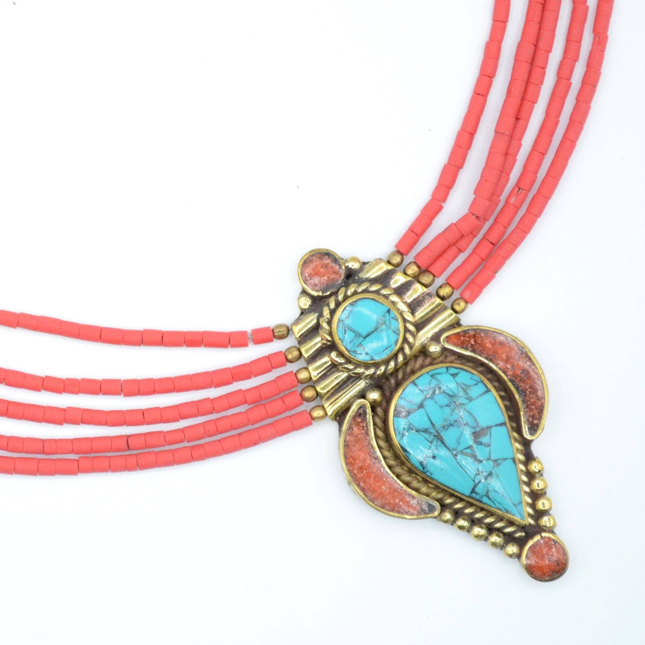 Didi Bahini Fair Trade - Wholesale Pendant/Charm Necklace - Pumori Tibetan Necklace1