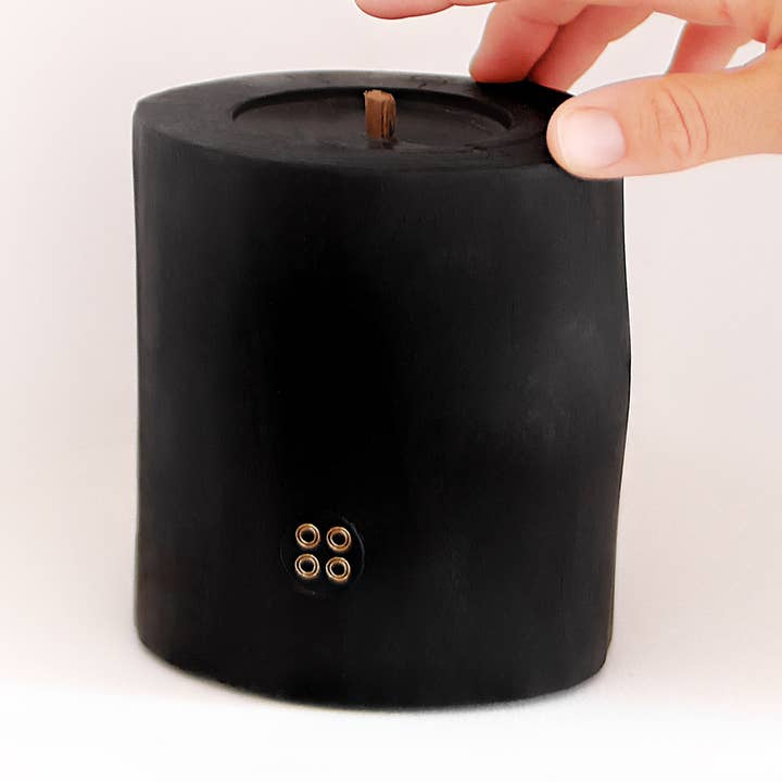 WOOD MOOD - Wholesale Jar/Filled Candle - Twilight Whisper In Roses | candle with rose essential oil1