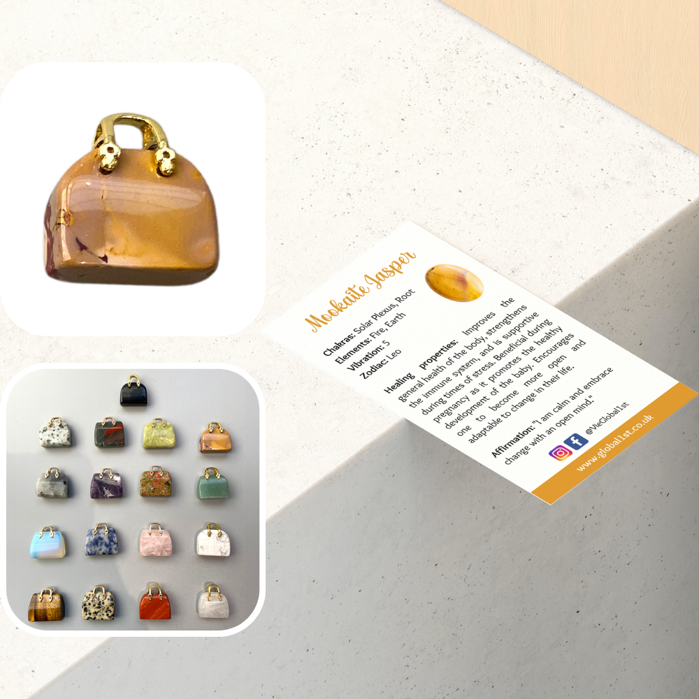 VIE - Wholesale Decorative Figurine - Mini Crystal Handbags, 2-2.5cm17