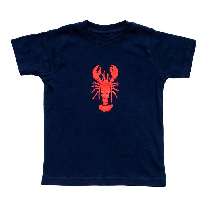 Toddler Lobster Tee for wholesale by Cinder + Salt