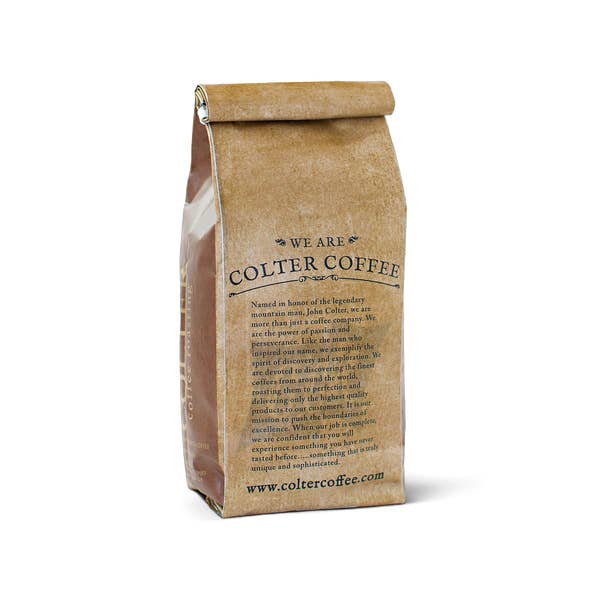 Colter Coffee Roasting - Wholesale Coffee Beans - Organic Italian - 12oz Whole Bean1