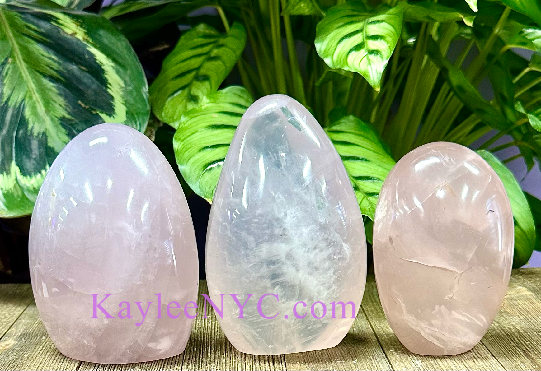 KayleeNYC - Wholesale Spiritual Stone/Crystal - Natural Rose Quartz Crystal Freeform Freeform1