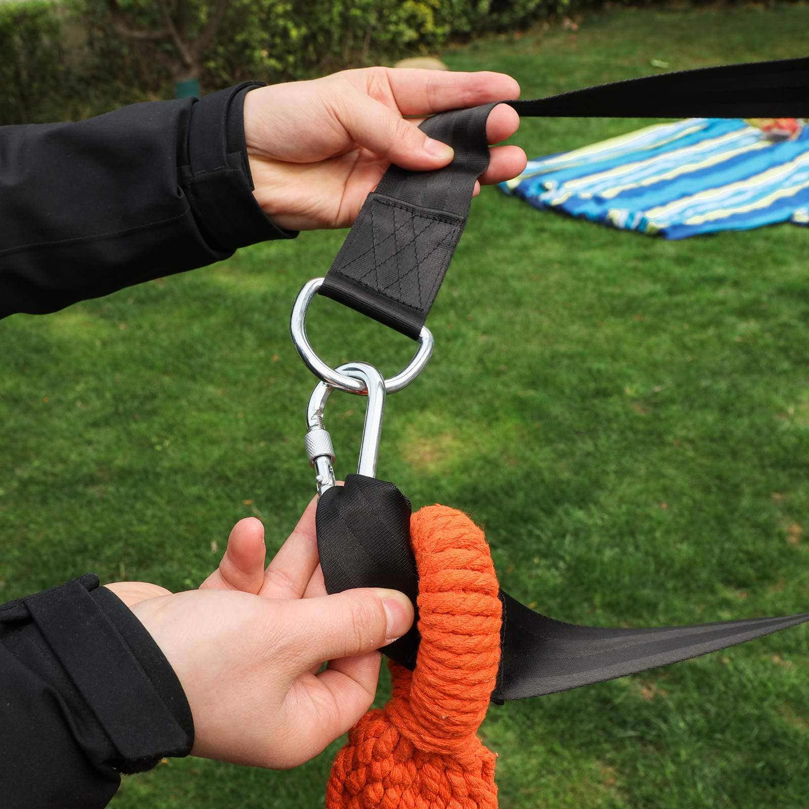 Meda - Vendita all'ingrosso Appendiabiti - Set di fissaggio Meda per amaca sedia sospesa altalena.2