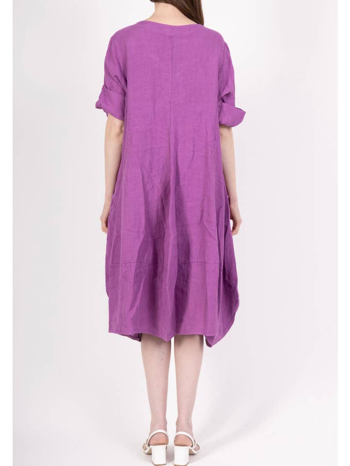 LINEN & COTTON HOUSE – wholesale Dress – Women's – 277 DRESS IN LINEN SPRING SUMMER CLOTHING56