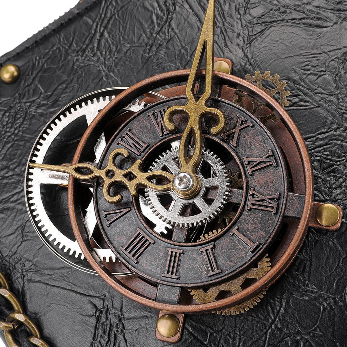 Black HALLOWEEN RETRO STEAMPUNK BAG SHOULDER BAG_CWAB0633 for wholesale on Faire6