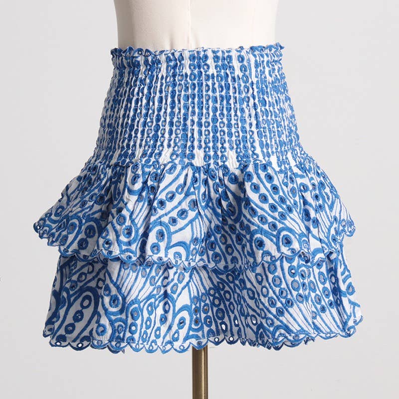 Productseeker - Wholesale Top & Skirt Set - Women's - SET044 Women Ruffle Skirt Set Mini Skirt29
