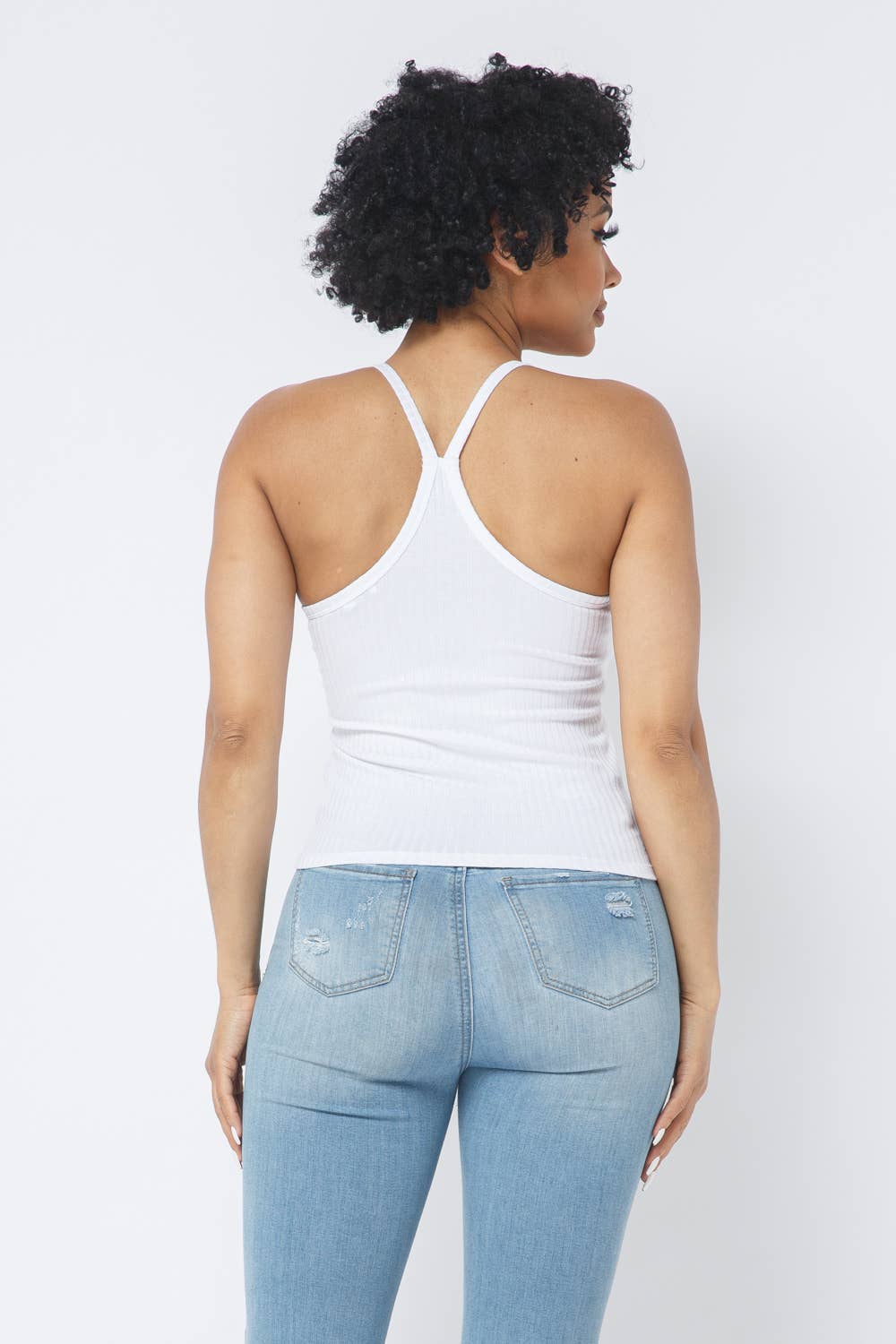 Julia by LoveJ - Wholesale Tank Top - Women's - Rib Racer Back Sleeveless Tank Top7