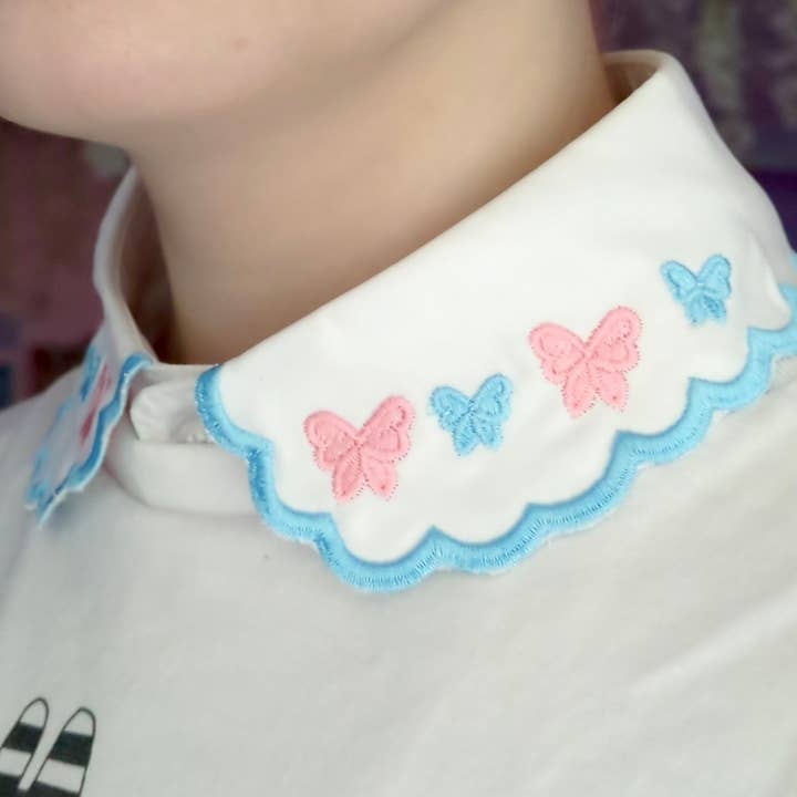 sommerfugl falsk krave FORUDBESTIL for engroshandel hos Star Fluff Creations