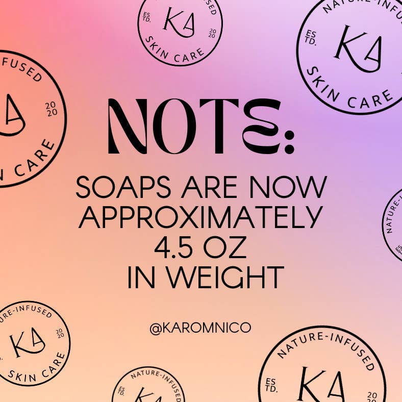 Karomni Co. - Wholesale Bar Soap - Orange Artisan Soap Bars - Pick from Summer Scents5