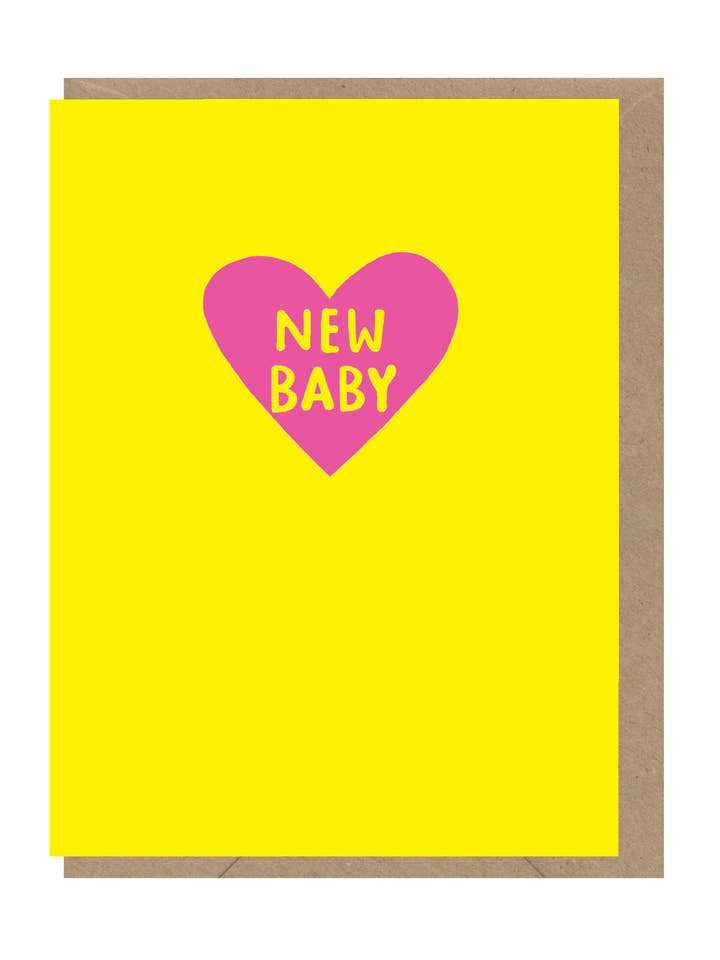 Ny Baby Pige - Mini Hilsenkort for engroshandel hos Earlybird Designs
