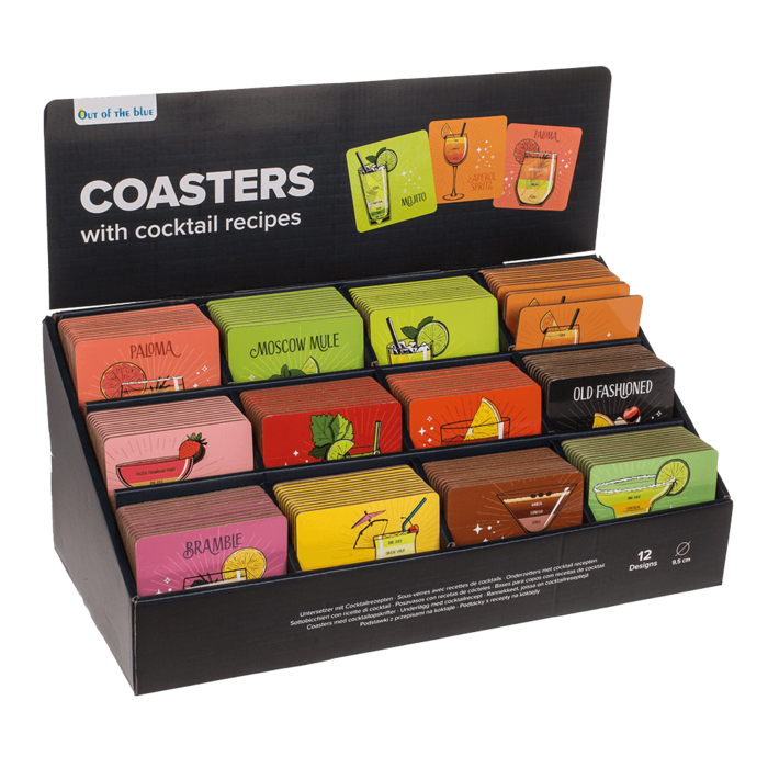 Out of the blue KG - Wholesale Coasters - Cork Coaster, Cocktail Recipes,2