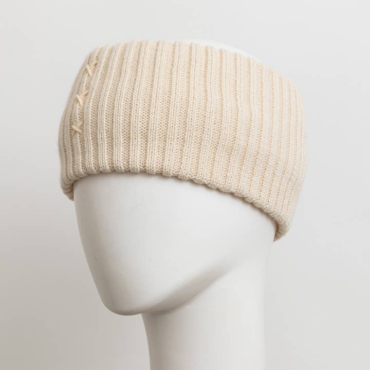 Leto Accessories - Wholesale Fashion Headband - Women's - Cross Stitch Embroidered Wrap Around Headband1