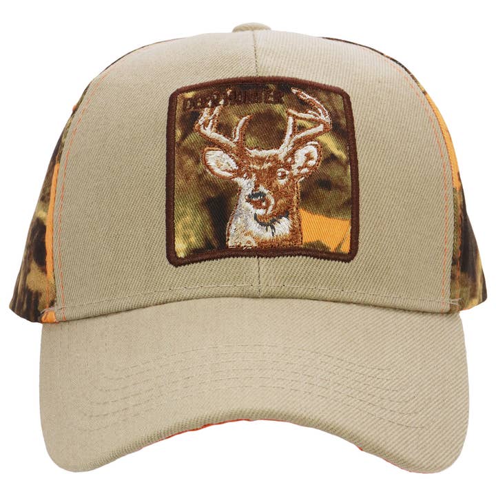 Cap Zone - Wholesale Baseball Cap - Unisex - Deer Hunter Hunt Camo Velcro Back Baseball Cap7