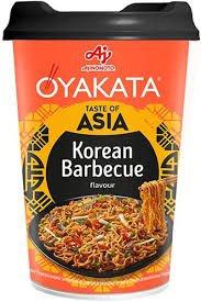 INTERNATIONAL TASTE FOOD SARL - Wholesale Ramen - AJINOMOTO OYAKTA KOREAN BARBECUE CUP 93G X80