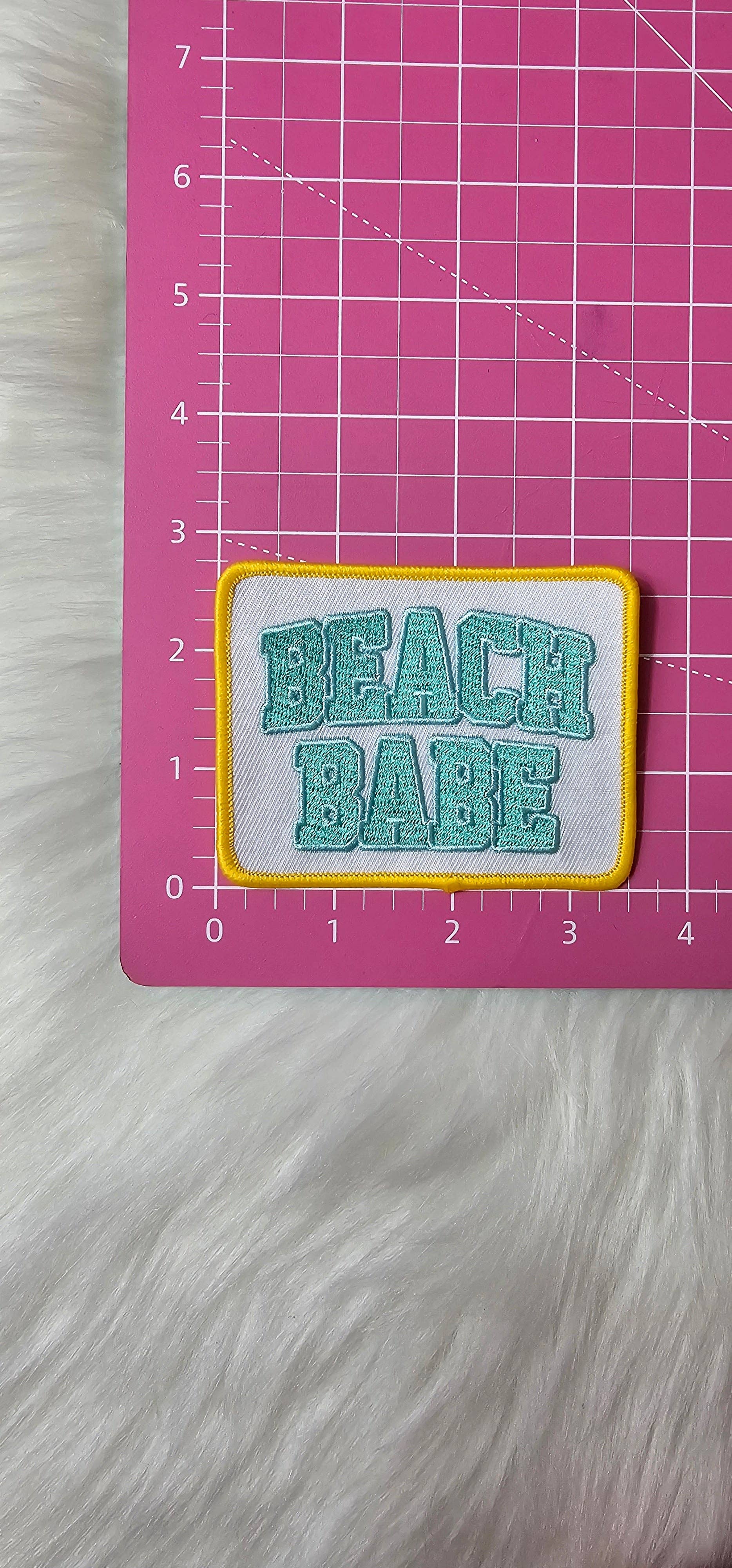 Scratch Decor - Wholesale Patch - Beach Babe Embroidery Iron On Patch2
