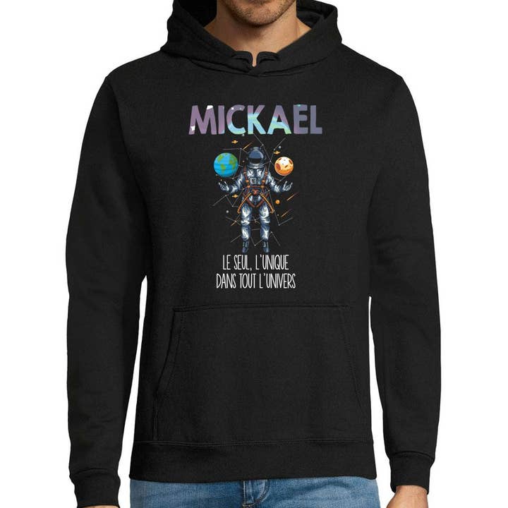 Mickael the Unique Name Hoodie for wholesale by Planetee