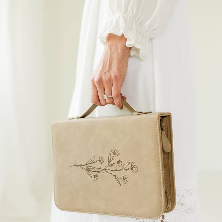 Ever, AJ - Wholesale Bible Cover - Bible Cover, Bible Case, Book Holder, Floral, Debossed2