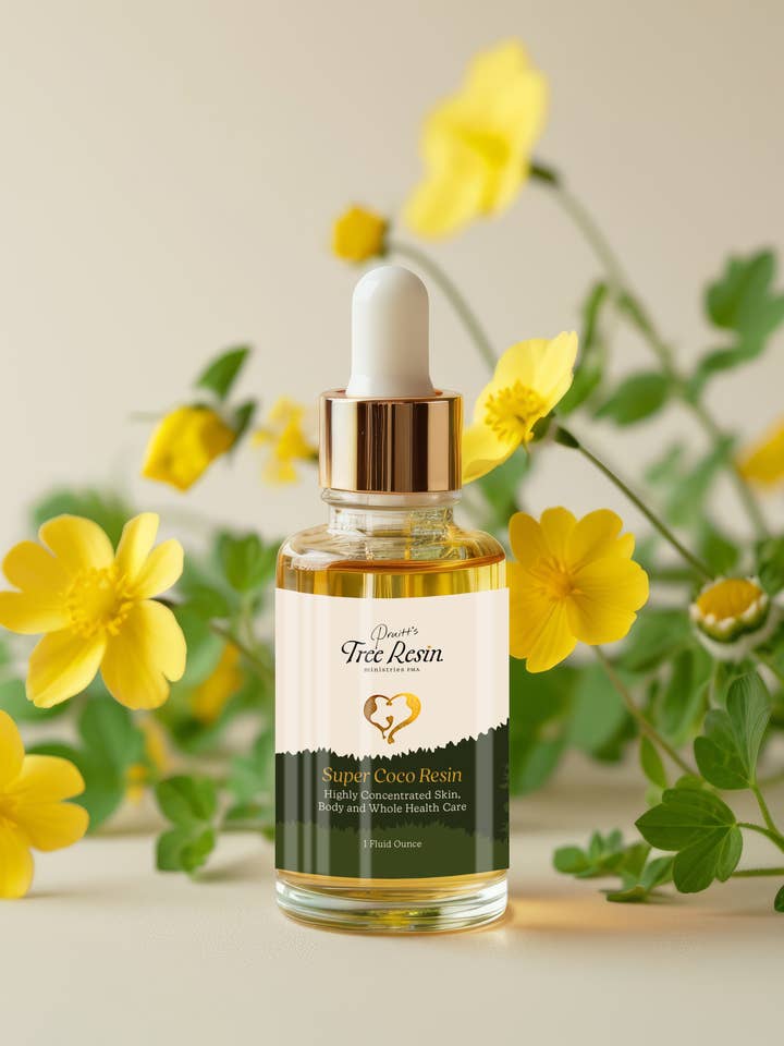 Super Résine Coco pour la vente par Pruitt's Tree Resin Ministries, PMA