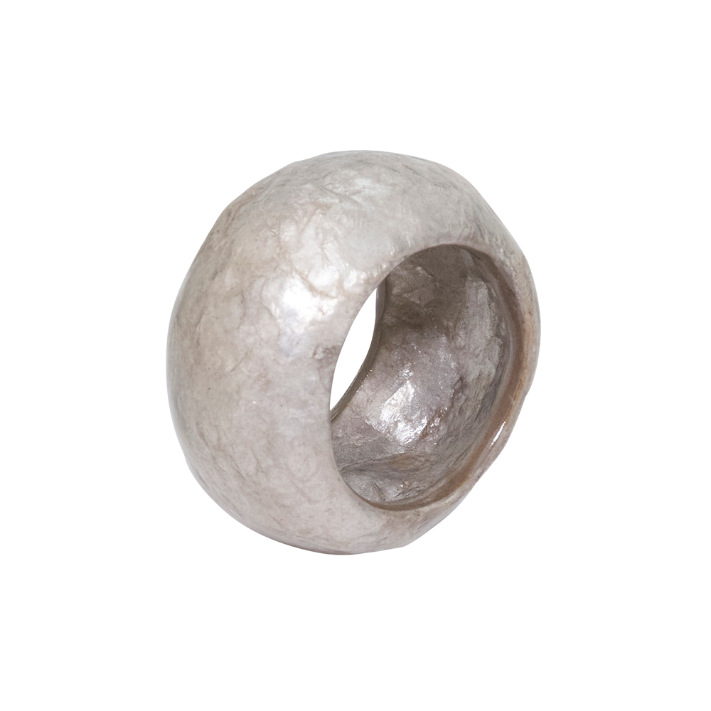 Fennco Styles - Wholesale Servetring - Zilveren Capiz Servetring1