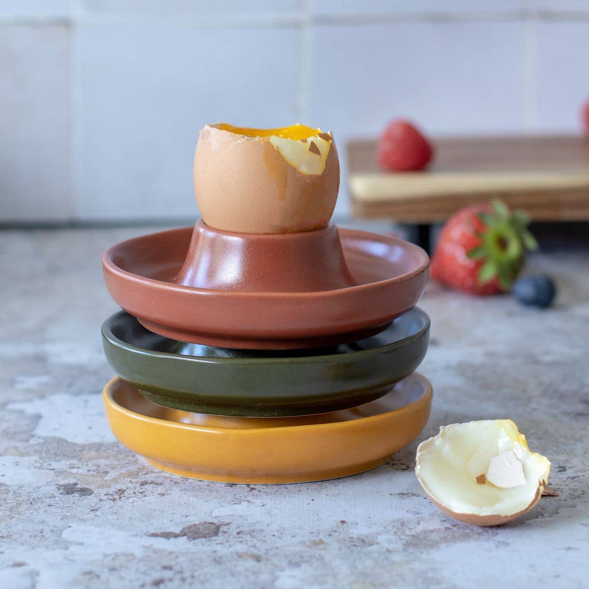 Ogo living - Wholesale Egg Cup/Holder - Yellow sandstone outo egg cup5