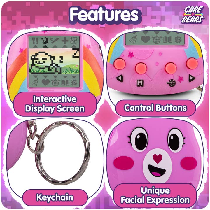 ThumbsUp! - Wholesale Electronic Toy - Kids & Baby - Care Bears Digital Pet | Cheer Bear4