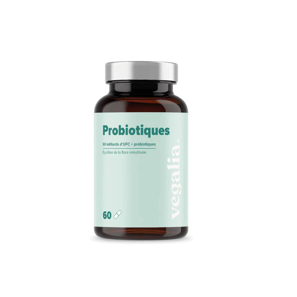 Vegalia - Vente Supplément oral/vitamine - Probiotiques français 60 gélules