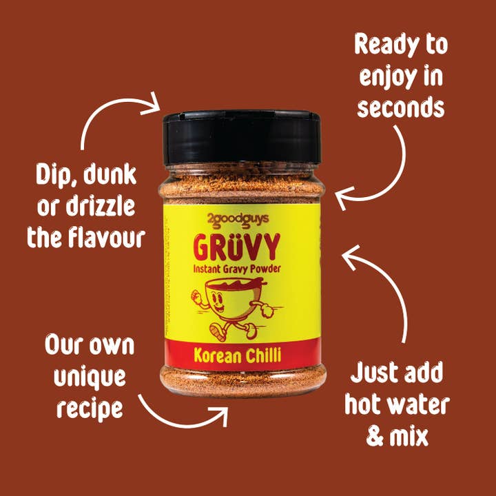 2Guys - Wholesale Dried spice mix - 2GoodGuys Gruvy Instant Gravy Powder Korean Chilli1
