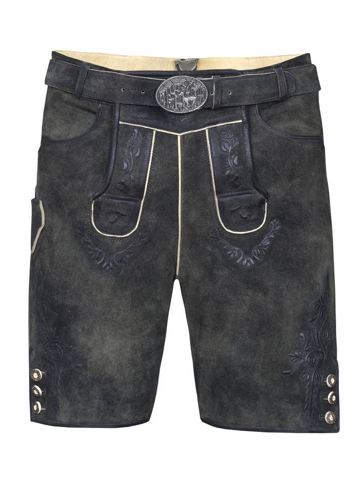 Edelnice Trachtenmode GmbH & Co. KG – Großhandel Shorts – Herren – Kurze Wildbock Lederhose Alois