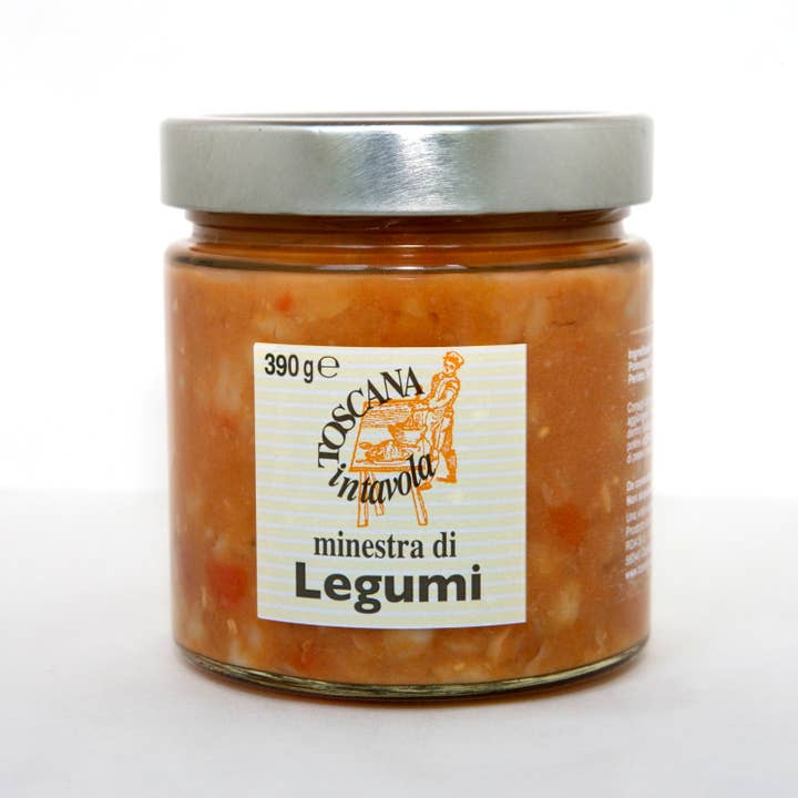 Toscana in Tavola - Wholesale Pasta Sauce - Organic Legume Soup 390g