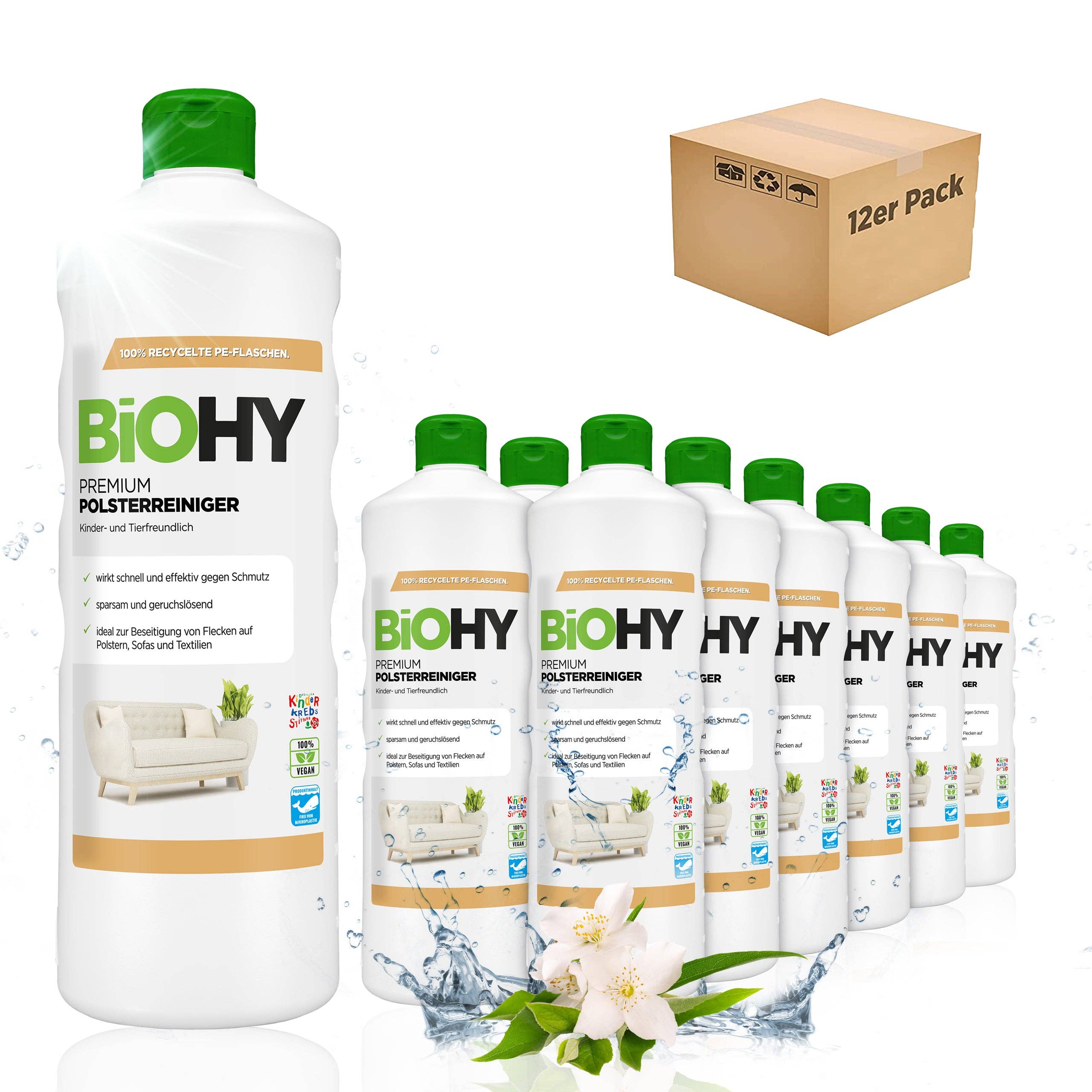 BiOHY - Wholesale Retailer Display - Home & Living - Premium upholstery cleaner, textile cleaner, upholstery cleaning agent, sofa cleaner, B2B10