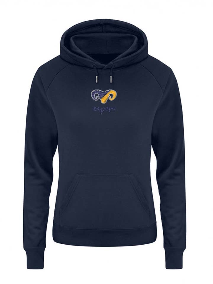 Exclusif : Sweat à capuche femme Life Stick Marine pour la vente par espero