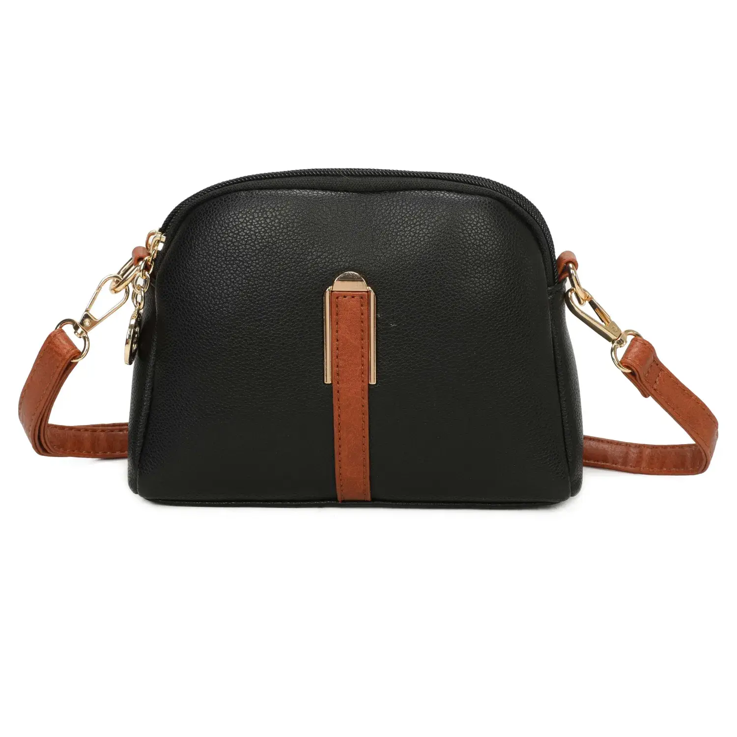 Superbia – wholesale Crossbody bag – Women's – Superbia Small Two-Zippers Shoulder Bag Cross Body Bag-93234