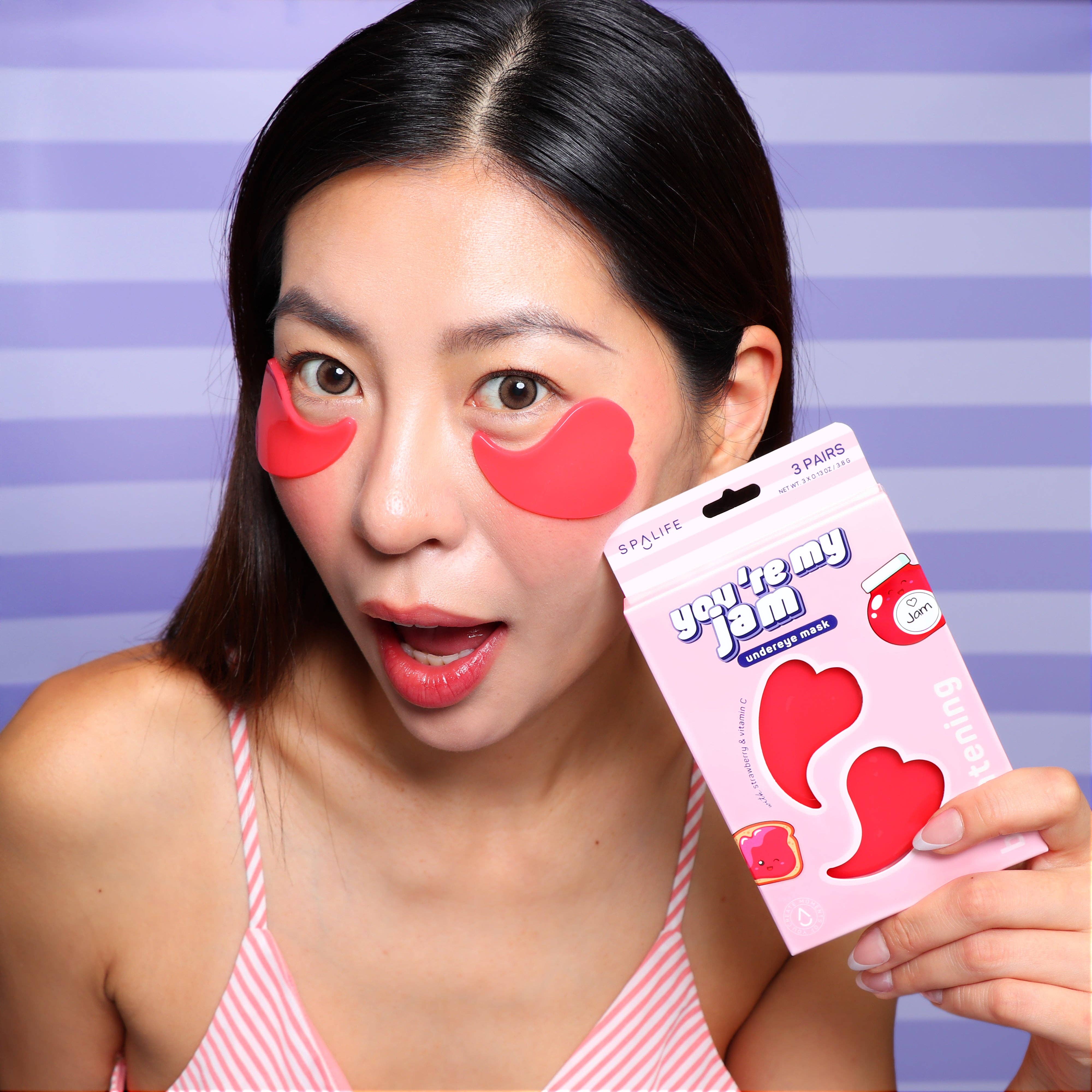 My Spa Life - Wholesale Eye Treatment Mask - You're My Jam Brightening Hydrogel Undereye Patches | 3 Pack1
